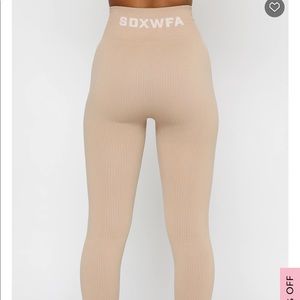 Sarah’s day X white fox coffee date pants